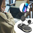 Carregador Magnético Sem Fio 3 em 1 com Magsafe