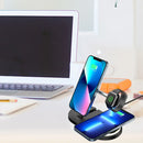 Carregador Magnético Sem Fio 3 em 1 com Magsafe