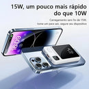 Power Bank Magnético - Carregamento Sem Fio e Carregamento Magnético 15W