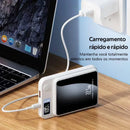 Power Bank Magnético - Carregamento Sem Fio e Carregamento Magnético 15W
