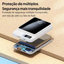 Power Bank Magnético - Carregamento Sem Fio e Carregamento Magnético 15W