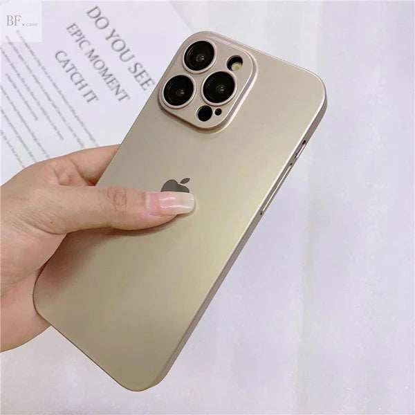 Case iPhone Metallic Fill