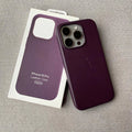 Case iPhone Velour MagSafe - Couro Sintético