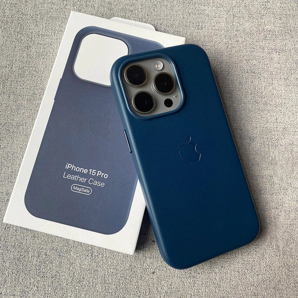 Case iPhone Velour MagSafe - Couro Sintético